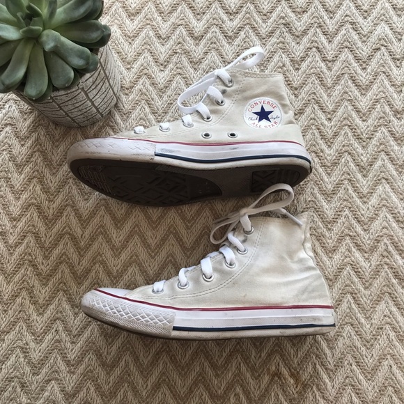 converse with writing on them